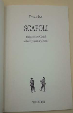 SCAPOLI REALTA' STORICHE E CULTURALI DI CONSAPEVOLEZZA TRADIZIONALE(1994)