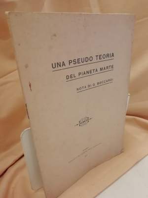 UNA PSEUDO TEORIA DEL PIANETA MARTE(1919)
