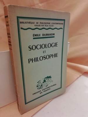 SOCIOLOGIE ET PHILOSOPHIE (1951)