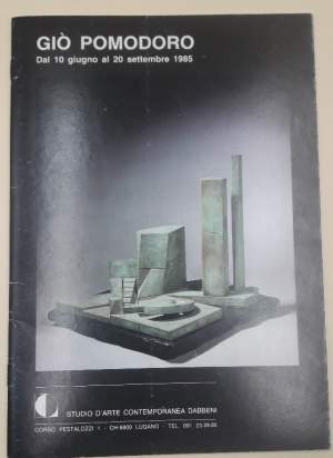 GIO' POMODORO- DAL 10 GIUGNO AL 20 SETTEMBRE 1985