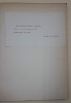 SCHIAFFI E CAREZZE DI BRUNO MISEFARI-POESIE IN BRUTTA COPIA(1969)