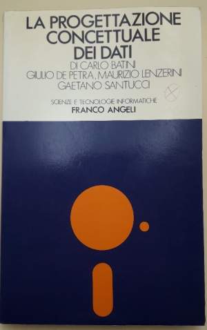LA PROGETTAZIONE CONCETTUALE DEI DATI(1986)