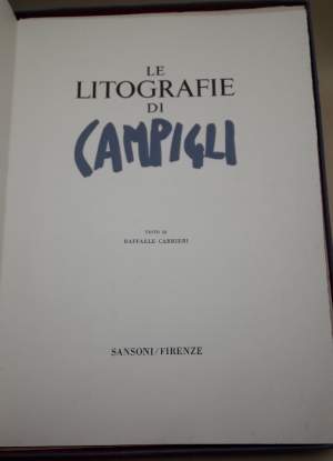 LE LITOGRAFIE DI CAMPIGLI(1965)