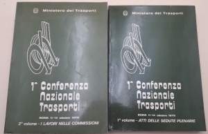 1' CONFERENZA NAZIONALE TRASPORTI-2 VOLL.- (1979)