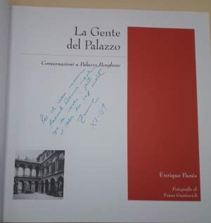 LA GENTE DEL PALAZZO-CONVERSAZIONI A PALAZZO BORGHESE(2000)