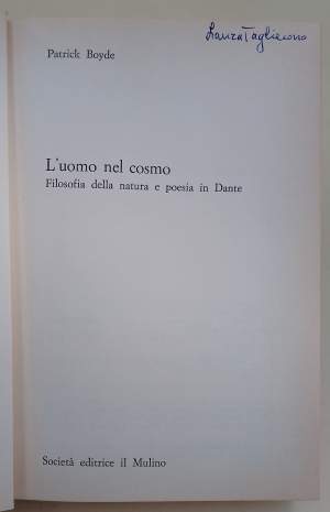 L'UOMO NEL COSMO-FILOSOFIA DELLA NATURA E POESIA IN DANTE(1984)