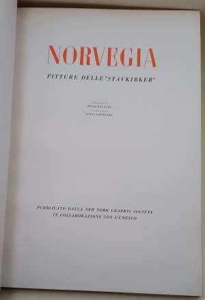 NORVEGIA- PITTURE DELLE STAVKIRKER(1955)