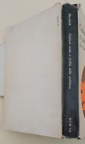 CULTURA ORALE E CIVILTA' DELLA SCRITTURA (1973)