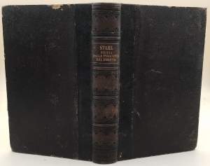 STORIA DELLA FILOSOFIA DEL DIRITTO(1855)