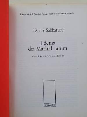 I DEMA DEI MARIND - ANIM (1981)