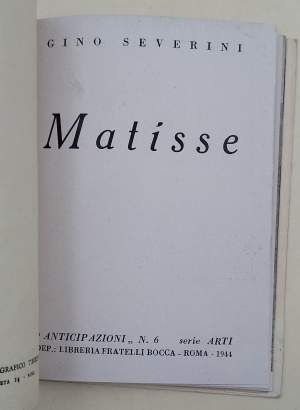 MATISSE(1944)