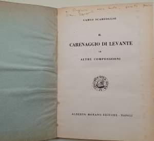 IL CARENAGGIO DI LEVANTE ED ALTRE COMPOSIZIONI( 1927)