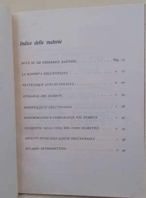 LA SCOPERTA DELL'INSULINA(1949)
