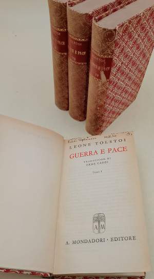 GUERRA E PACE- 4 tomi - (1942)