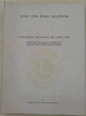 LIONS CLUB ROMA PALATINUM- NUMERI 2, 5, 7, 8, 9, 11, (1967/68)