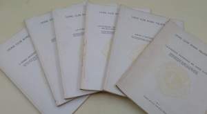 LIONS CLUB ROMA PALATINUM- NUMERI 2, 5, 7, 8, 9, 11, (1967/68)