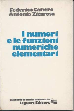 I NUMERI E LE FUNZIONI NUMERICHE ELEMENTARI (1978)
