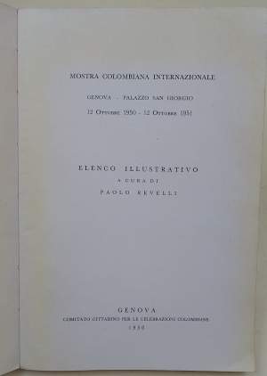 MOSTRA COLOMBIANA INTERNAZIONALE( 1950)