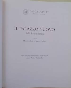 IL PALAZZO NUOVO DELLA BANCA D'ITALIA(2008)