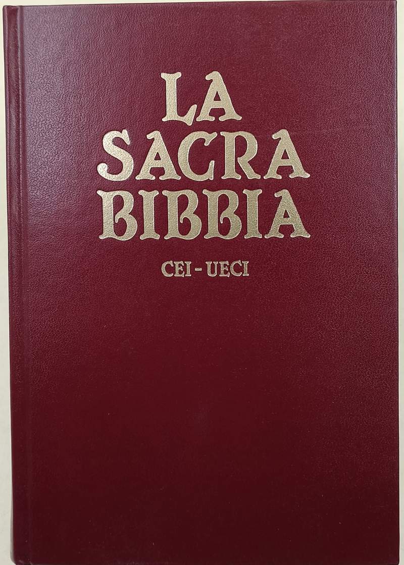 LA SACRA BIBBIA-EDIZIONE UFFICIALE DELLA CEI(1987)