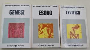 NUOVISSIMA VERSIONE DELLA BIBBIA DAI TESTI ORIGINALI- voll. 1-2-3(1976/80/84)