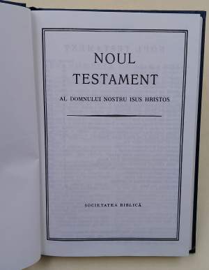 NOUL TESTAMENT- AL DOMNULUI NOSTRU ISUS HRISTOS(1995)