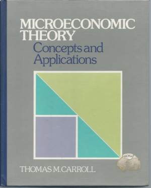 MICROECONOMIC THEORY - Concepts and applications  (1983)