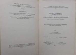 Themistius-commentaire sur le traite de l'ame d'Aristote