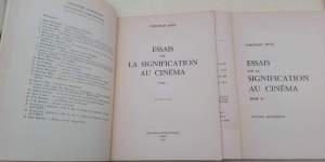 Essais sur la signification au cinema- 2 tomi