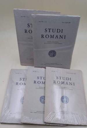Studi Romani-Rivista bimestrale dell'Istituto di Studi Romani Anno VIII-5 numeri 1960