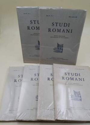 Studi Romani- Rivista bimestrale di Studi Romani-Anno IX- 6 voll.1961