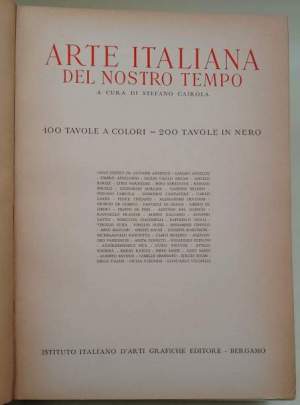 Arte Italiana del nostro tempo