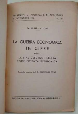 La guerra economica in cifre ossia la fine dell'Inghilterra come potenza economica