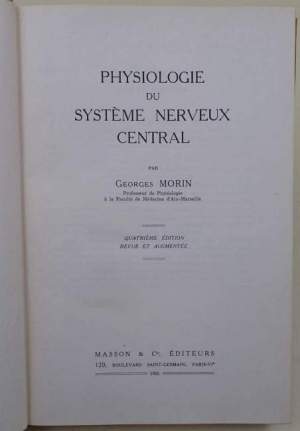 Physiologie du System Nerveux Central