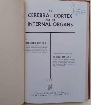 The cerebral cortex and the internal organs