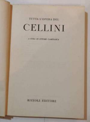 Tutta l'opera del Cellini