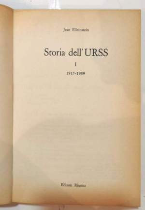 Storia dell'Urss
