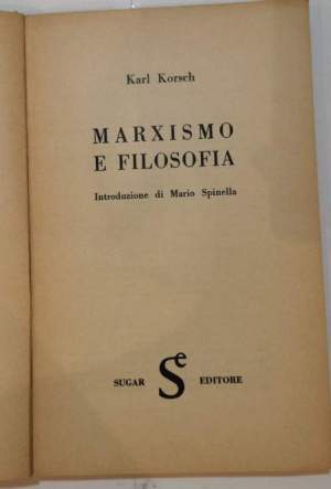 Marxismo e filosofia