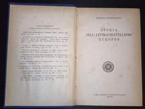 Storia dell'antimachiavellismo europeo