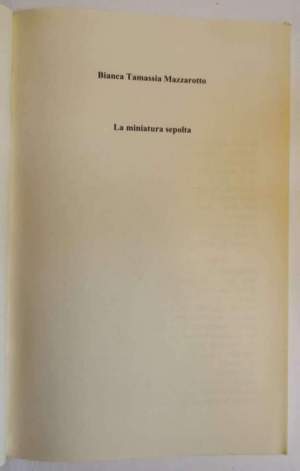 La miniatura sepolta