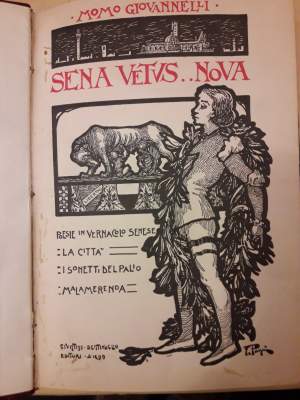 SENA VETUS..NOVA-Sonetti in vernacolo senese(1910)