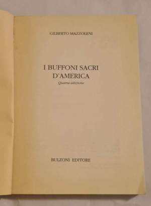 I buffoni sacri d'america