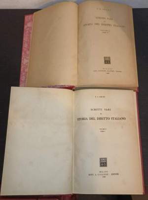 Scritti vari di storia del diritto italiano (vol. II, tomo I e II)