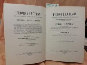 L'UOMO E LA TERRA vol. V L'uomo e i minerali (1915)