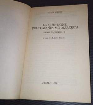 La questione dell'umanesimo marxista-saggi filosofici /3