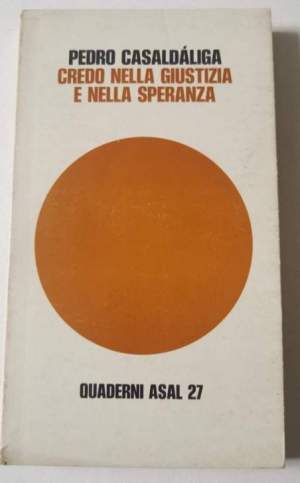 Credo nella giustizia e nella speranza