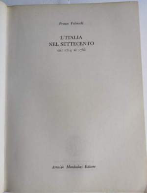 L'Italia nel settecento dal 1714 al 1788