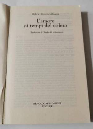 L'amore al tempo del colera