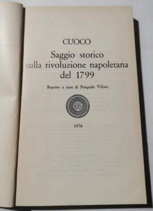 Saggio storico sulla rivoluzione napoletana del 1799