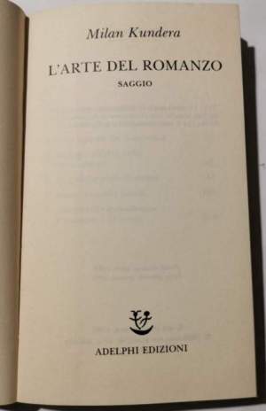 L'arte del romanzo